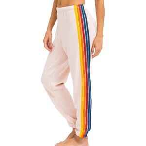 Aviator Nation 5-stripe sweatpants